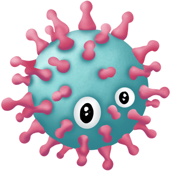 The covid 19 virus png