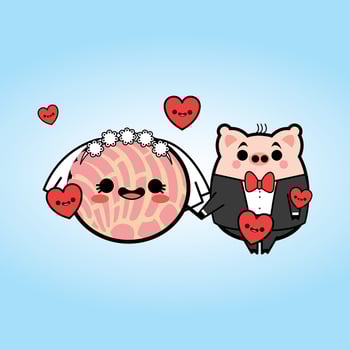 Couple Romance Cartoon Character Free Vector Illustrations