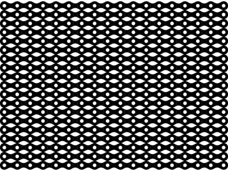 Motorcycle Chain Motifs Pattern for Decoration, Ornate, Background, Wallpaper, Cover, Textile, Carpet, Wrapping, Print, ect. Vector Illustration