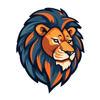 Lion No Background  Applicable to any context Great for print on demand merchandise png