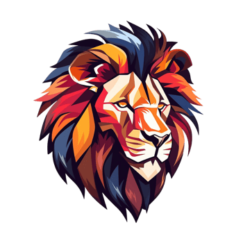 Lion No Background  Applicable to any context Great for print on demand merchandise png