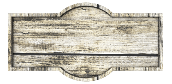 wood sign 3d render transparency png