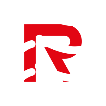 R letter logo or r text logo and r word logo design. png