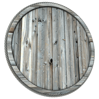 Wood sign png 3d render transparent