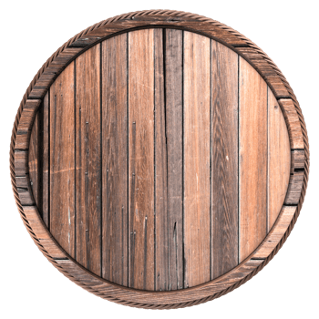 Wood sign png 3d render transparent