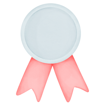 Award ribbon coin png