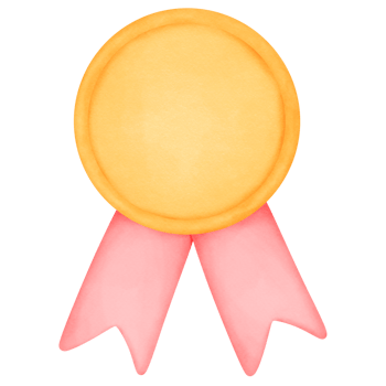 Award ribbon coin png