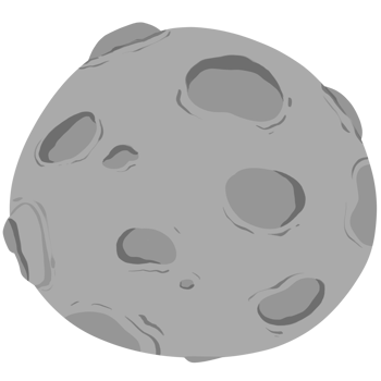 full grey planet png