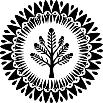 Boho - High Quality Vector Logo - Vector illustration ideal for T-shirt graphic