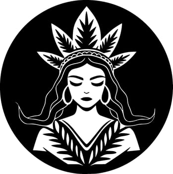 Boho - High Quality Vector Logo - Vector illustration ideal for T-shirt graphic