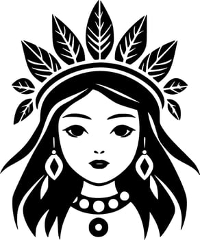 Boho - High Quality Vector Logo - Vector illustration ideal for T-shirt graphic