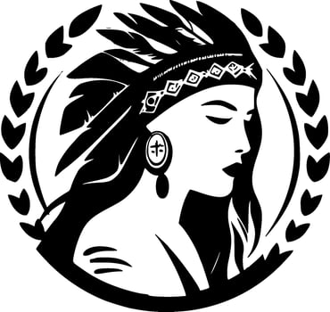 Boho, Minimalist and Simple Silhouette - Vector illustration