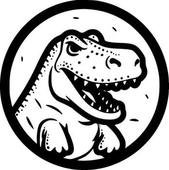 Dino - High Quality Vector Logo - Vector illustration ideal for T-shirt graphic