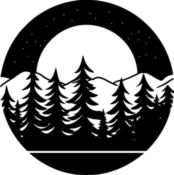 Forest - High Quality Vector Logo - Vector illustration ideal for T-shirt graphic