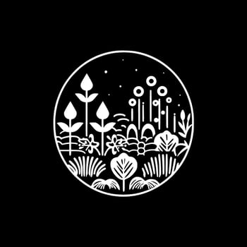 Garden - High Quality Vector Logo - Vector illustration ideal for T-shirt graphic