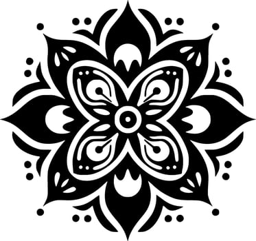 Mandala - High Quality Vector Logo - Vector illustration ideal for T-shirt graphic