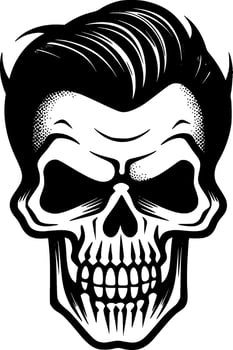 Skull - High Quality Vector Logo - Vector illustration ideal for T-shirt graphic