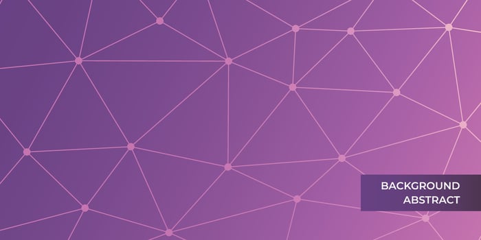 Technology or network abstract background. Attractive gradient color design for banner, cover, brochure, business card, social media, web. vector