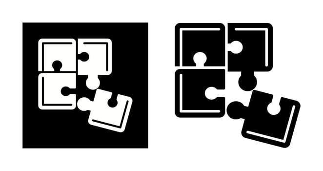 Puzzle Vector Icon