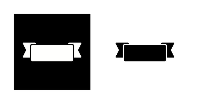 Banner Vector Icon