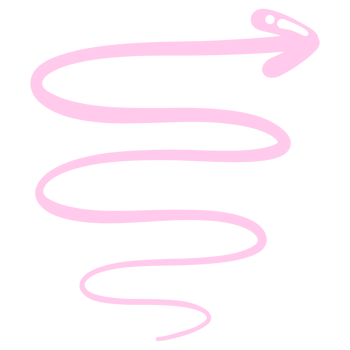 Multi direction pink cute arrow. designed for website, reports, worksheets and templates. png
