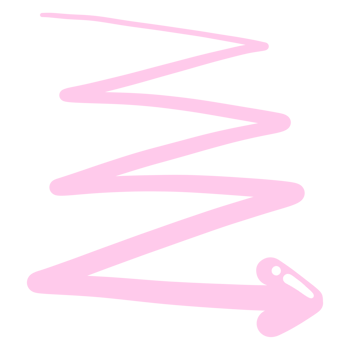 Multi direction pink cute arrow. designed for website, reports, worksheets and templates. png