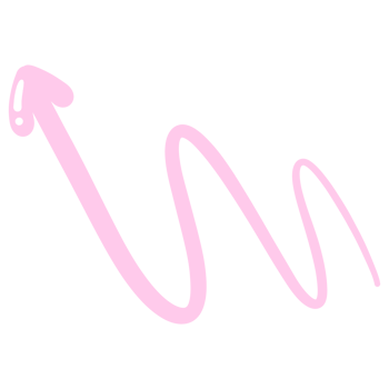 Multi direction pink cute arrow. designed for website, reports, worksheets and templates. png