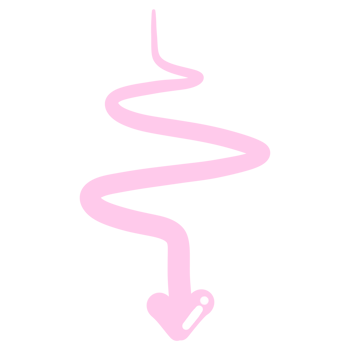 Multi direction pink cute arrow. designed for website, reports, worksheets and templates. png