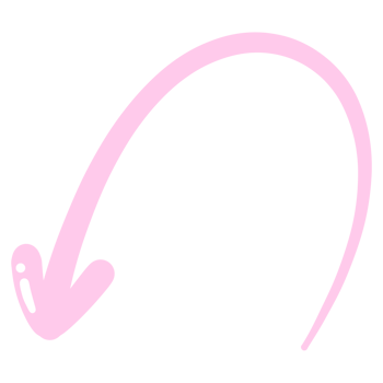 Multi direction pink cute arrow. designed for website, reports, worksheets and templates. png