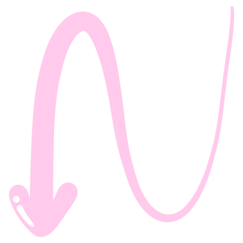 Multi direction pink cute arrow. designed for website, reports, worksheets and templates. png