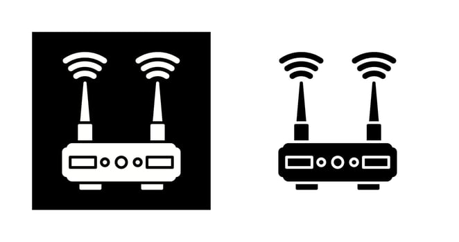 Router Vector Icon