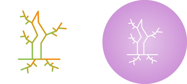 Dead Tree Vector Icon