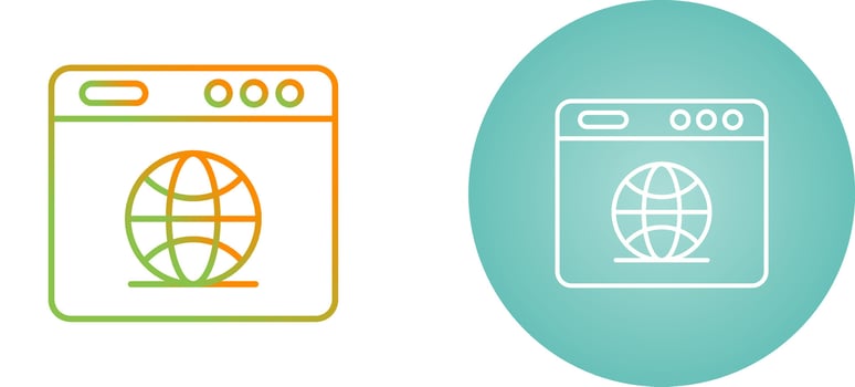 Worldwide Vector Icon