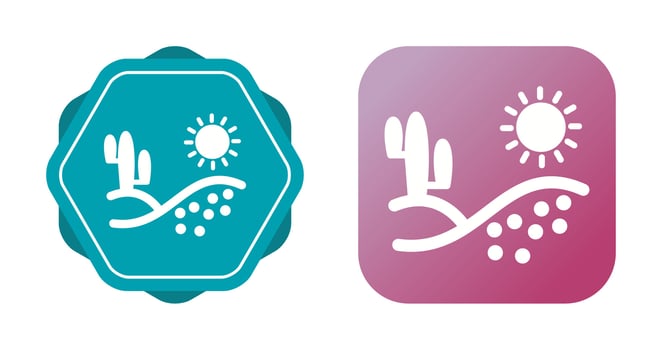 Desert Vector Icon