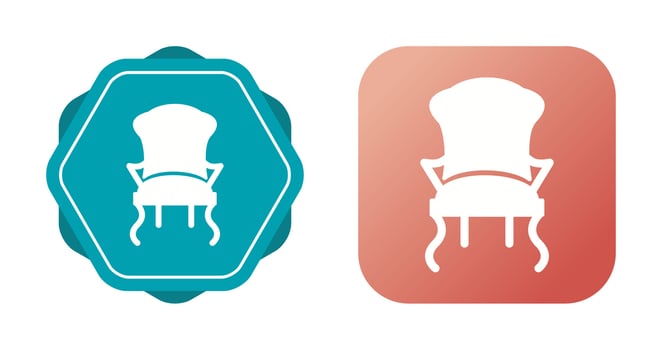 Comfortable Chair Vector Icon