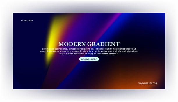 Modern Abstract Background Design with Gradient and Grain Texture. Minimalist Gradient Background with geometric shapes for Website design, landing page, wallpaper, banner, poster, flyer. vector