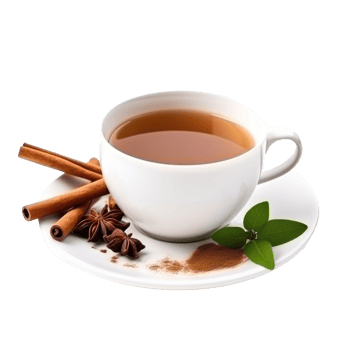 Hot tea cup isolated png