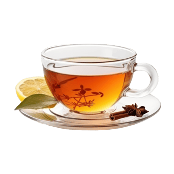 Hot tea cup isolated png