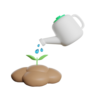 Watering Plants Garden png