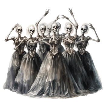 Victorian Halloween Watercolor png