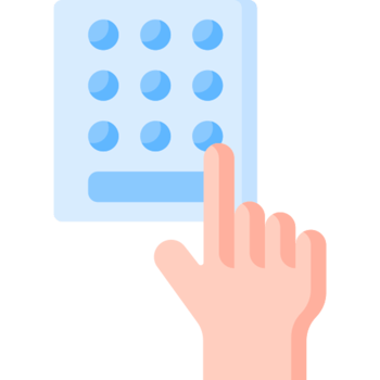 dial pad illustration design png