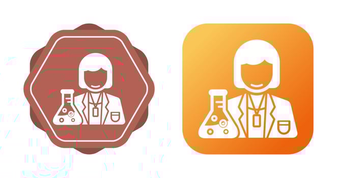 Scientist Vector Icon