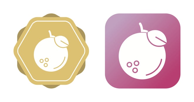 Orange Vector Icon