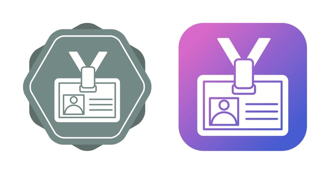 Id Card Vector Icon