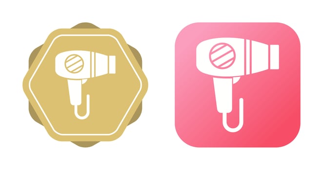 Hair Dryer Vector Icon