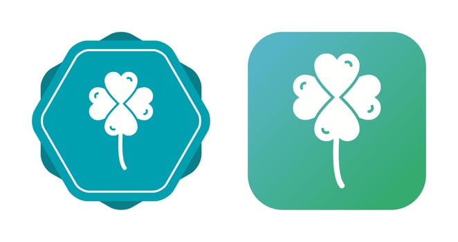 Clover Vector Icon