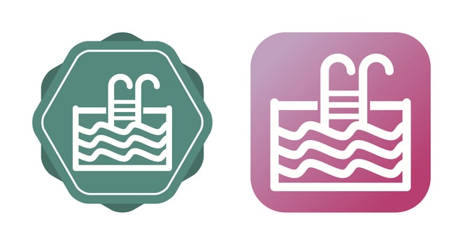 Swimming Pool Vector Icon