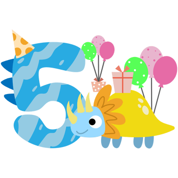 Happy Birthday dinosaur Clipart. party dino png
