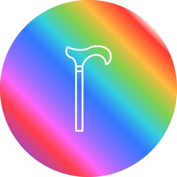 Walking Stack Vector Icon