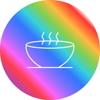 Hot Soup Vector Icon